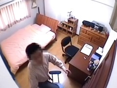 Asian tutor films hidden cameras sex with his teen student
