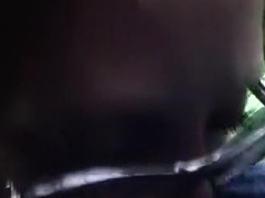 fashionable lady gives him a oral sex in the car and swallows his semen