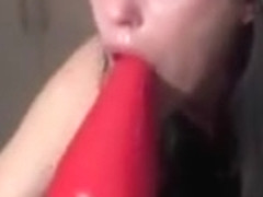 Dildo pukefuck beauty