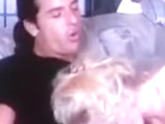 Hot blonde MILF with big tits getting it