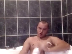 Crazy male in exotic handjob, amateur gay sex movie