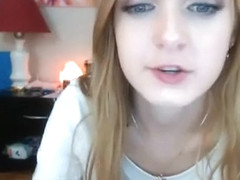 Lucy Teasing on Webcam