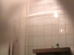 Hidden shower cam waiting for more hot body details