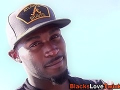 Ebony rod pounds whitey