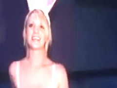 Cute Blonde Honey In Costume Gets Her