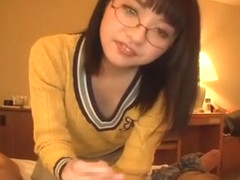 Best Japanese girl Nozomi Aiuchi in Amazing Stockings, Blowjob JAV movie