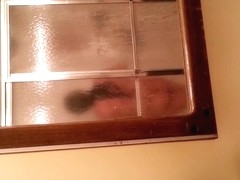 caught wife in shower with her toy again