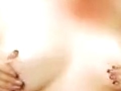 Chubby Lustycurves fondles her pussy