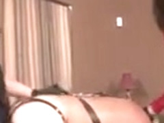 Two mistresses fuck their slave