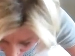 Slut mom riding dick in the ...