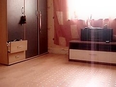 On the floor masturbation