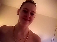 Busty gal gives me a nice head