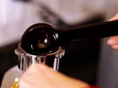 Super cute redhead does blowjob in a professional way