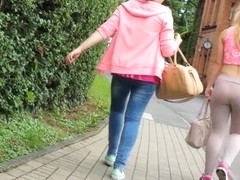 SEXY TEEN PINK LEGIN