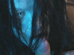 Demonic milf creampied after fuck