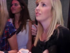 Amateur partybabe rides black cock