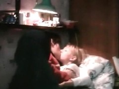 Sucking a long white penis