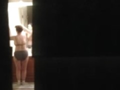 Voyeur Night Time Routine of Milf