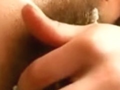 Excited hirsute angel