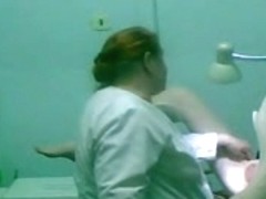 Video showing a medical exam of a gorgeous girl