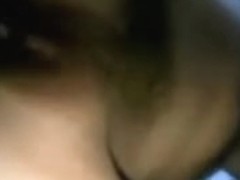 wife trying swarthy wang in front of filming hubby