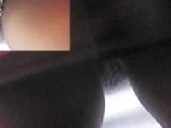 Wonderful pattern panty upskirt closeups