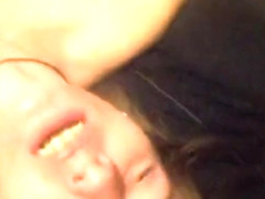 Promiscuous Brunette Has a Threesome