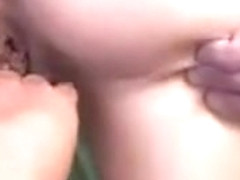 Petite teen loves masturbating her juicy cunt