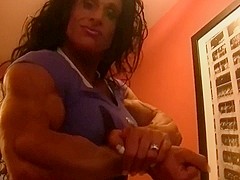 Debbie Bramwell sexy muscle