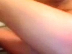 Nude girl fucks her ass with sex toy on webcam