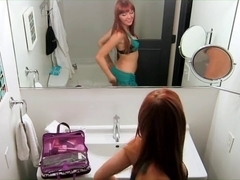 Lusty Blond & Redhead Lesbos,By Blondelover.