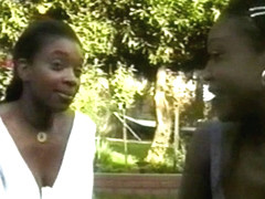 Black lesbian threesome