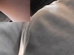 White panty up gray mini petticoat