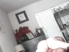 Mature I'd Like To Fuck calling him man on hidden web camera