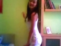 Hot latin legal age teenager obscene dancing