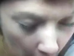 Horny broad gives lick job i...