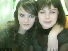 Two Cure Babes And A Dude On Webcam