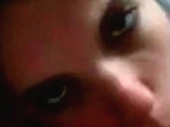 Hot Brunette With Cocksucking Abilities That Are Great