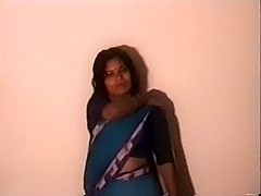 Indian girlfriend in hotel room