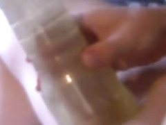 Fucking my Fleshlight Ice