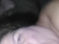 She having fun sucking my cock