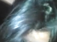 Sweet asian woman coming on partner that is black