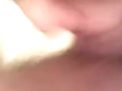 POV clip with my brunette gf sucking my dick in the toilet