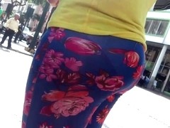 Chola Ricota leggins Floreados Transaparencia Calzon