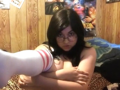 Chubby Gamer Girlfriend shows you her Socks and Feet! [ASMR Teaser]