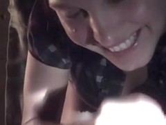 Crazy amateur movie with girlfriend, outdoor, pov, blowjob, couple scenes