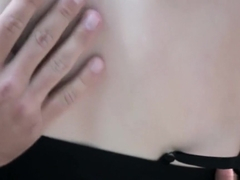 Teen takes her boyfriends big member deep inside her