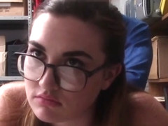 Hourglass Shaped Teen Banged Hard As A Bribe