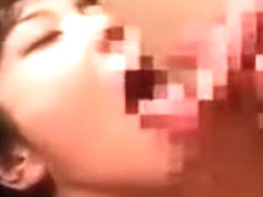 Cum Craving Asian Hottie Rubbing Two Cocks At Once