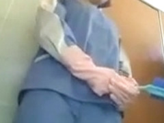 Asian Attendant Cleans Wrong